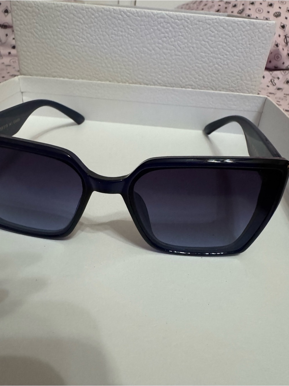 Jimmy Choo Dark Blue Gradient Sunglasses